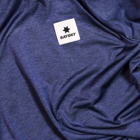 Statement Pace Long Sleeve | Blue Melange