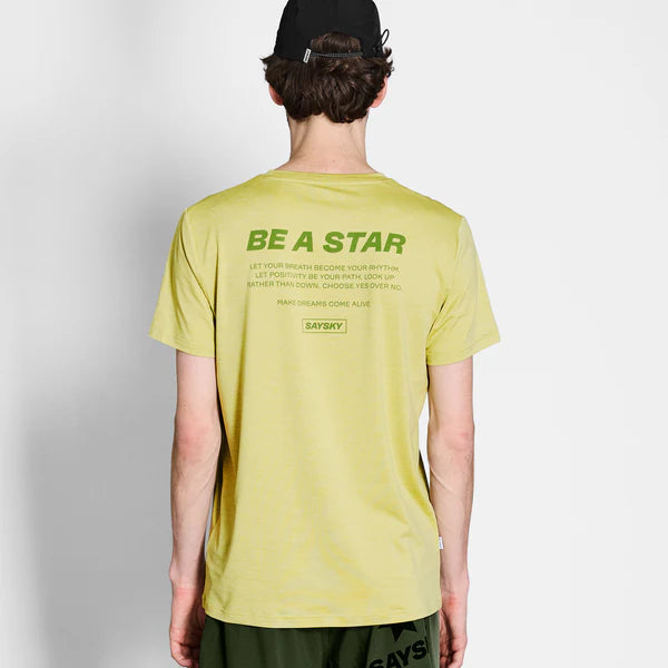 Statement Pace T-Shirt | Green Melange