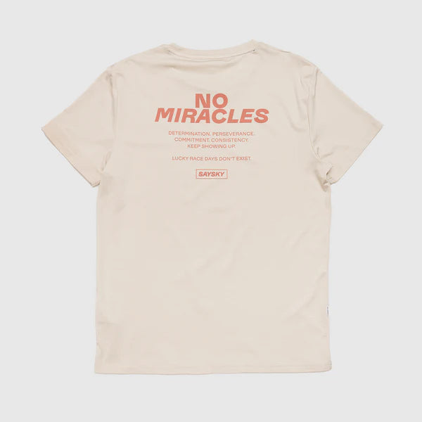 Statement Pace T-Shirt | Beige Melange