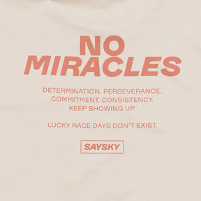 Statement Pace T-Shirt | Beige Melange