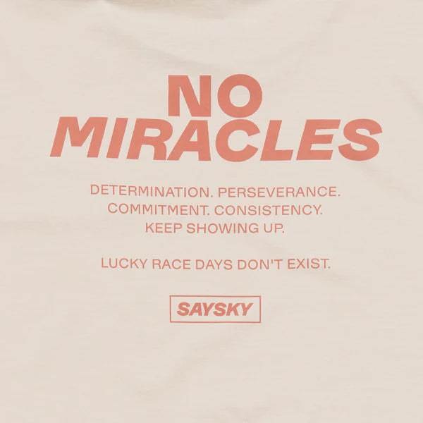 Statement Pace T-Shirt | Beige Melange
