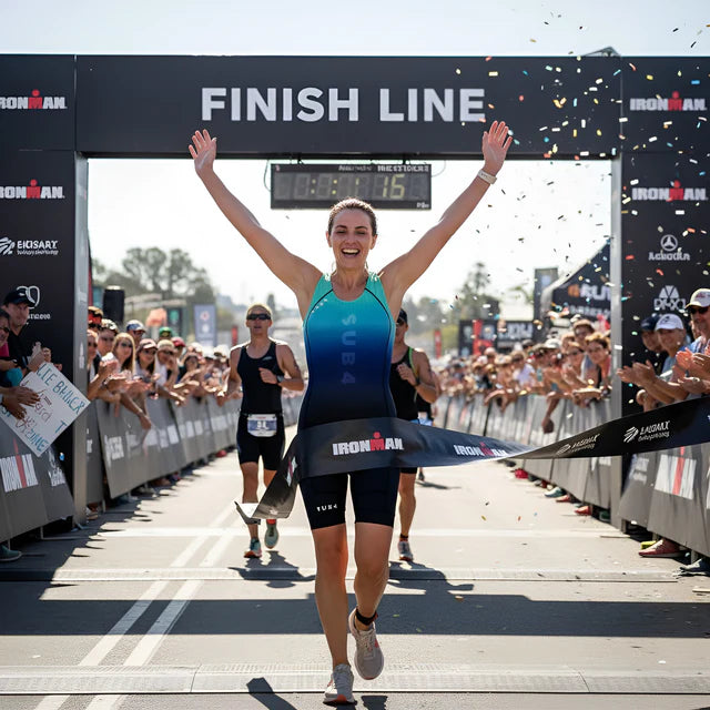 W Triathlon Racerback Tri-Suit | Teal