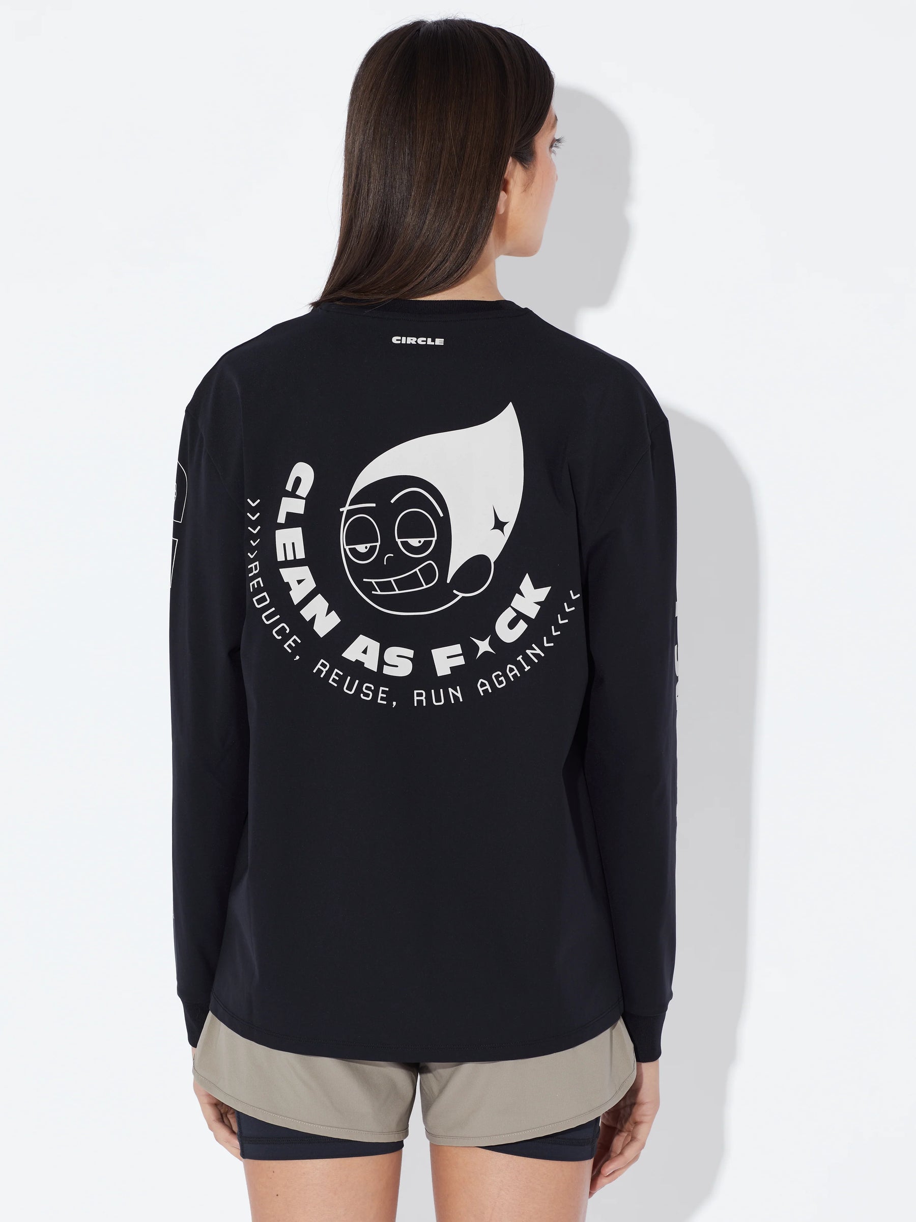 Feel Good CAF 2.0 Long-Sleeve T-shirt  | Black Grey