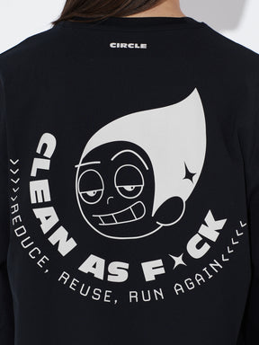 Feel Good CAF 2.0 Long-Sleeve T-shirt  | Black Grey