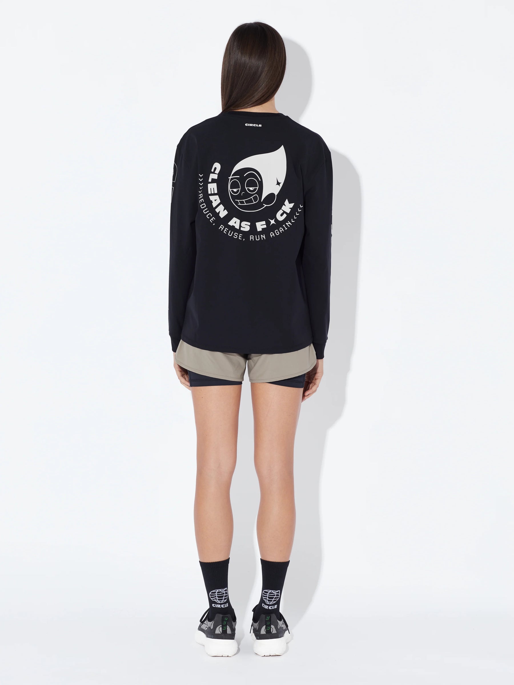 Feel Good CAF 2.0 Long-Sleeve T-shirt  | Black Grey