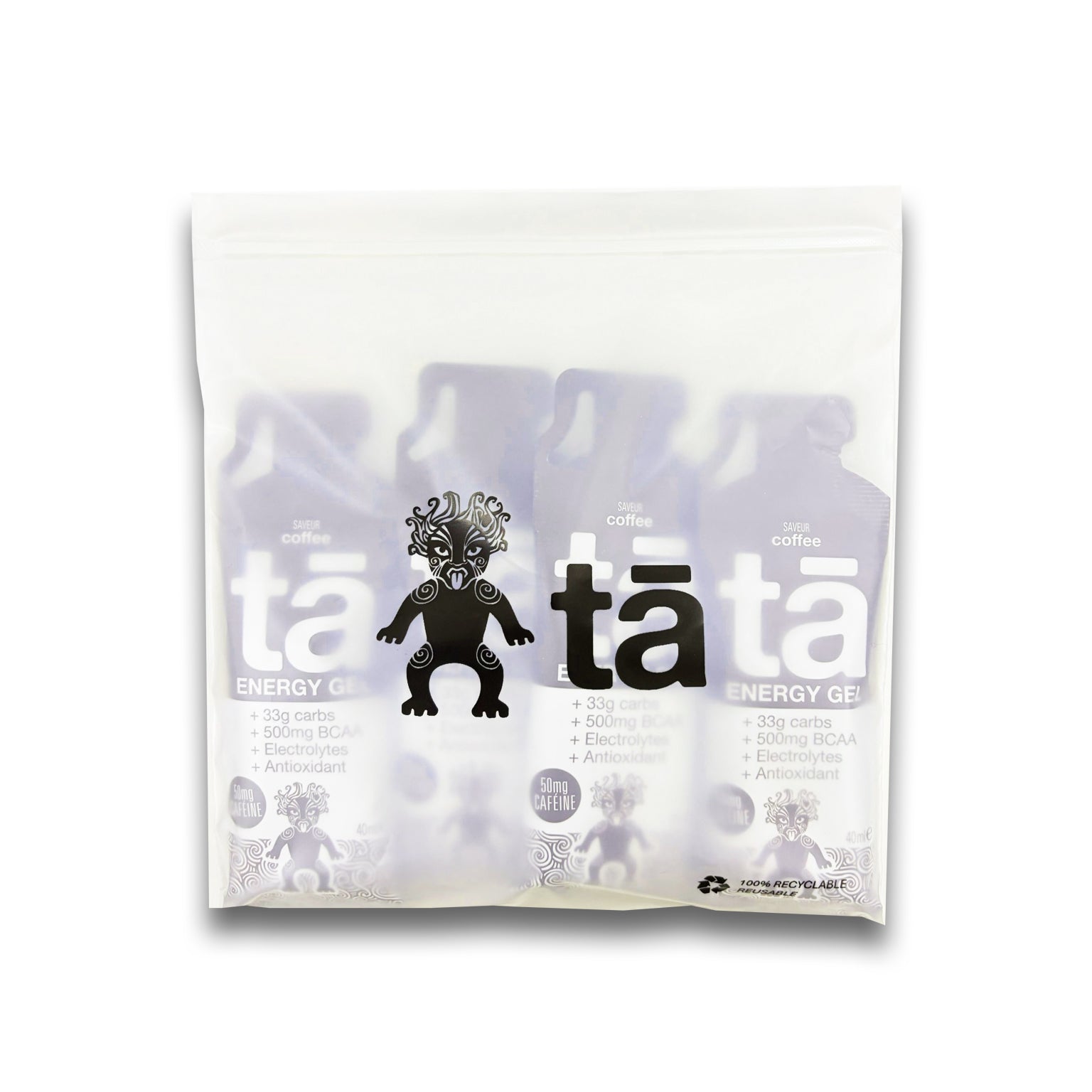 Energy Gel - (40ml x 4 packs) | Coffee (contains caffeine)