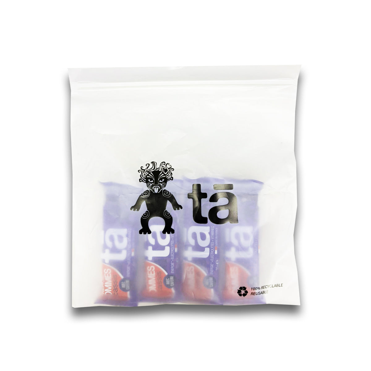 Energy Gummies - (30g x 4 packs) | Blackcurrant (contains caffeine)
