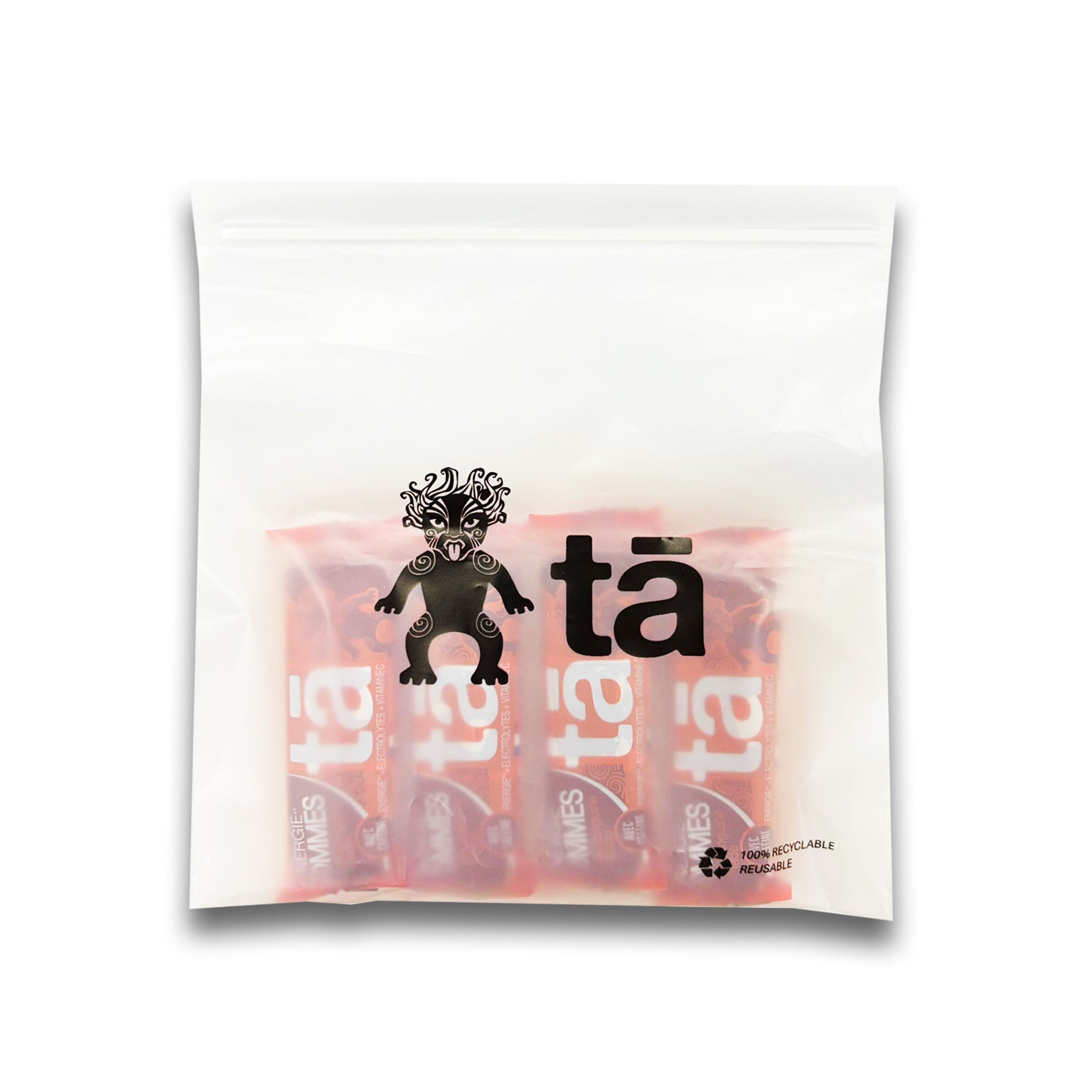 Energy Gummies (30g x 4 packs) | Blood Orange Pomegranate (contains caffeine)