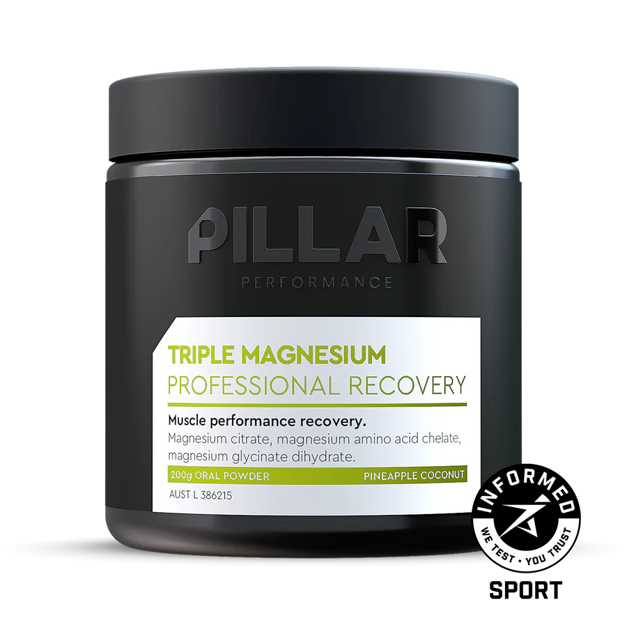 ‍Triple Magnesium Professional Recovery Powder - 200g Jar | Pineapple Coconut (100% off)