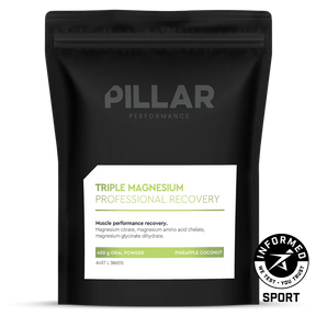 Triple Magnesium Professional Recovery Powder - 400g Pouch | Pineapple Coconut