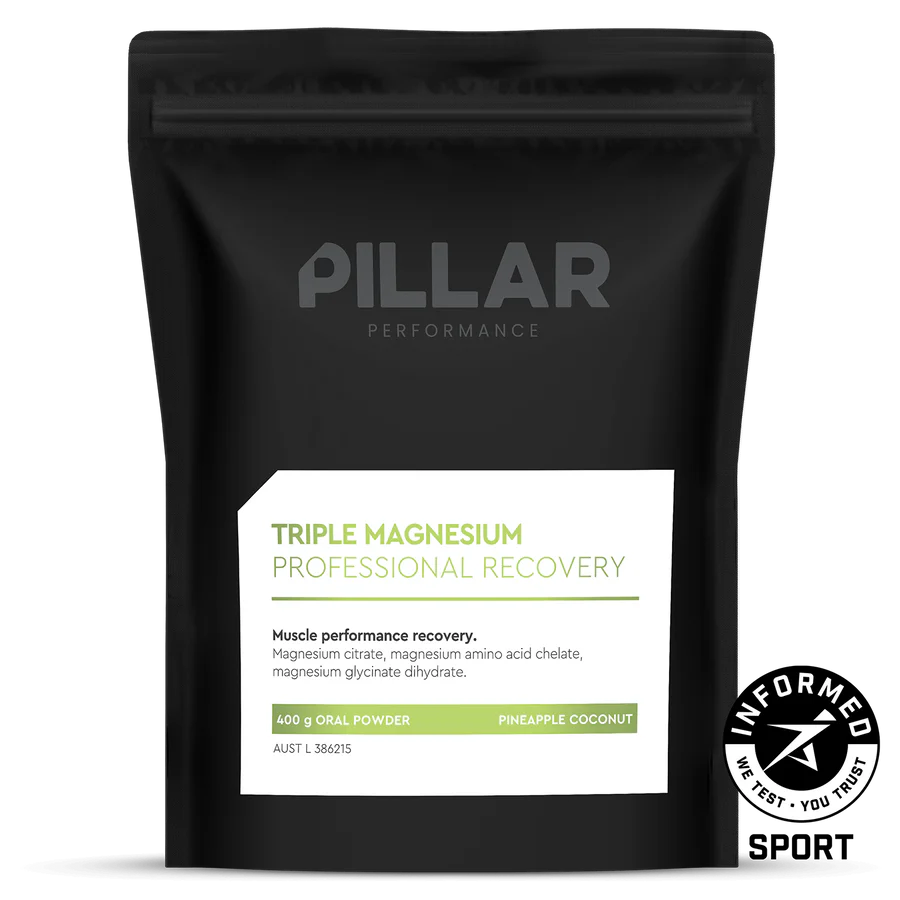 Triple Magnesium Professional Recovery Powder - 400g Pouch | Pineapple Coconut