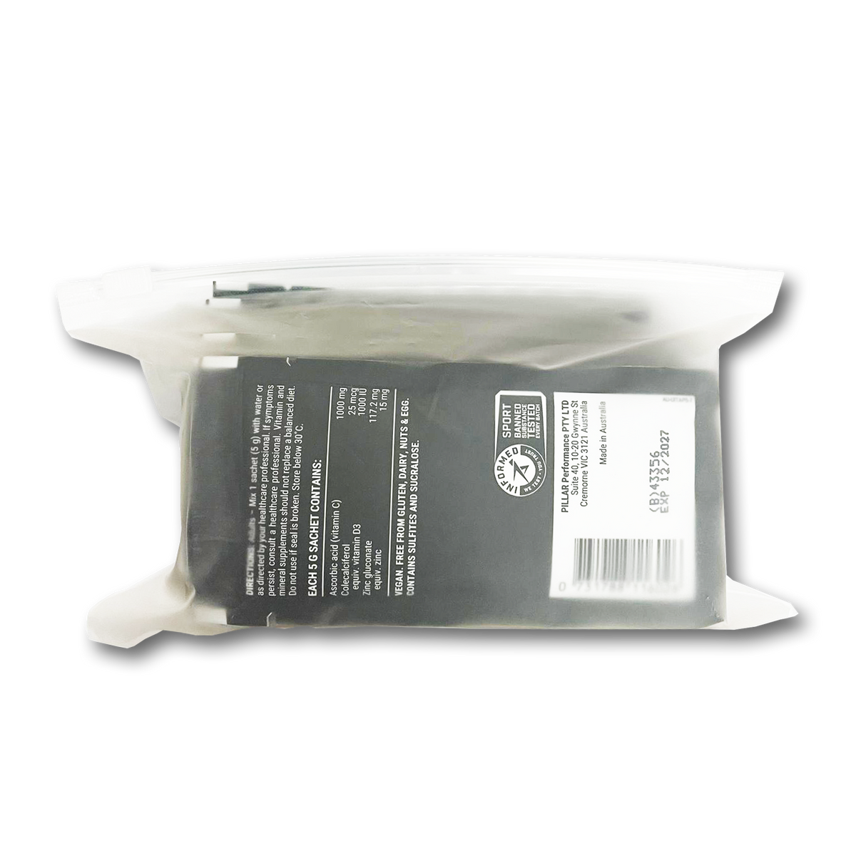 Ultra Immune C Powder (Travel Pack) - 5g Sachet x 20 pcs I Tropical