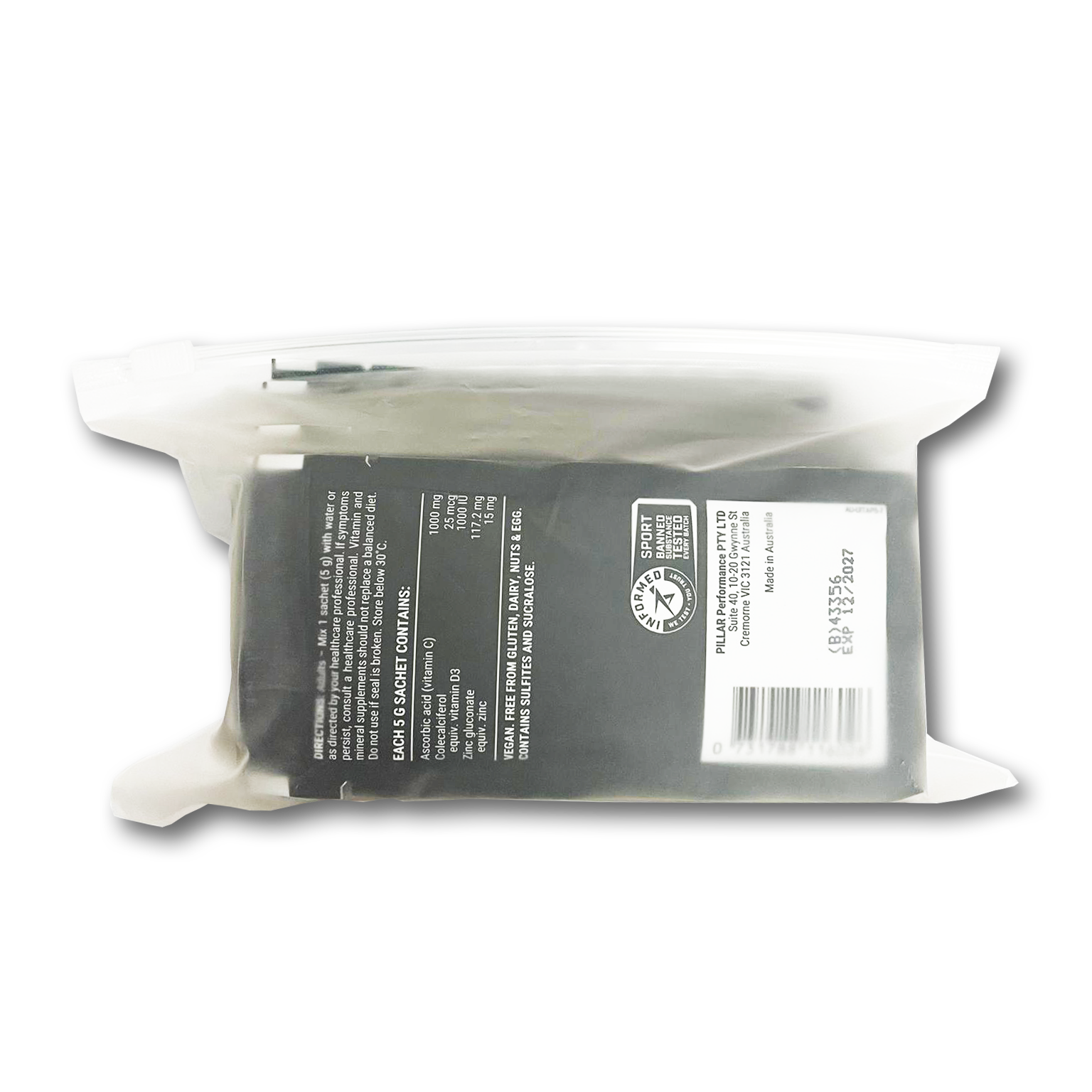 Ultra Immune C Powder (Travel Pack) - 5g Sachet x 20 pcs I Tropical