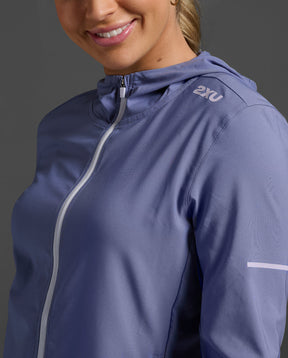 Aero Jacket | Blue Stone/Halogen Reflective