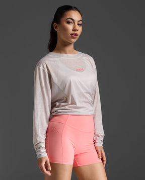 ReLight Long Sleeve | Moon/Pink Glow