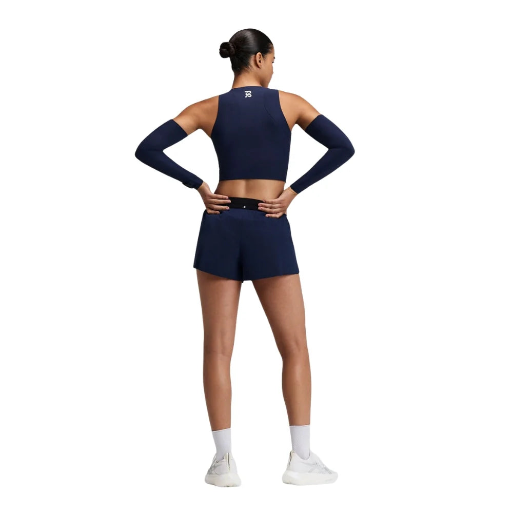 W Adapto 2-Way Zip Race Crop | NY Navy