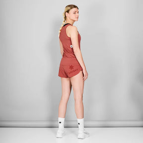 W Pace Shorts 3" | Red