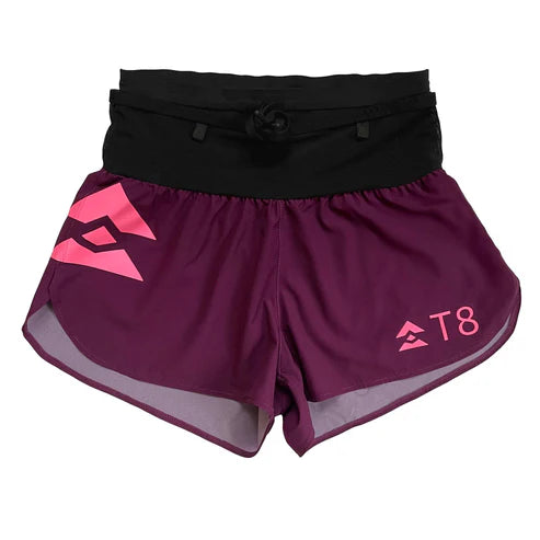 W Sherpa Shorts | Burgundy