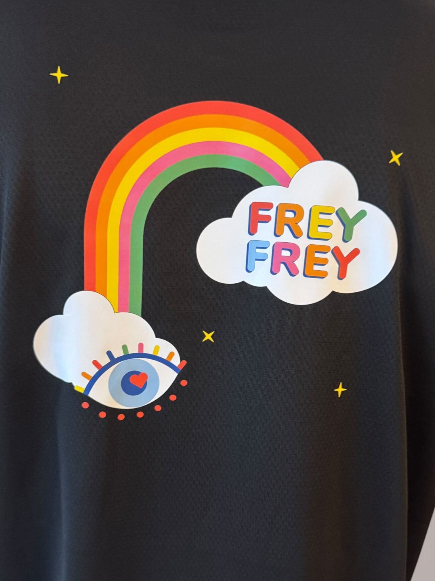 M Frey Frey x Pressio Tee | Black