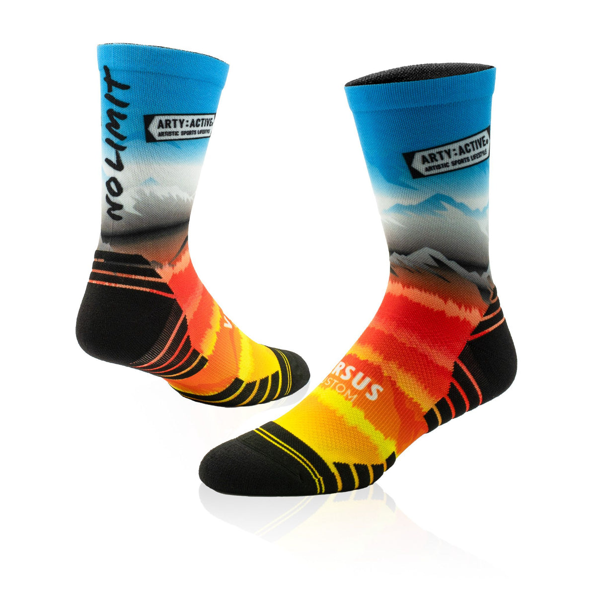 Arty Active Socks | Skyline