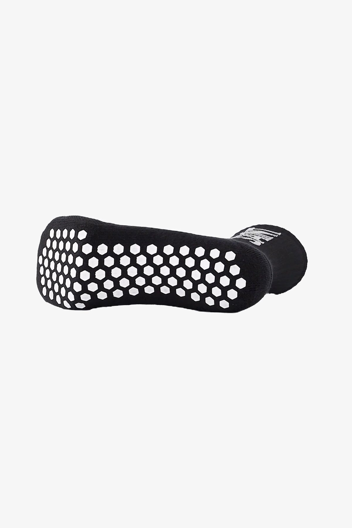 Cotton/Nylon Grip Socks | Black