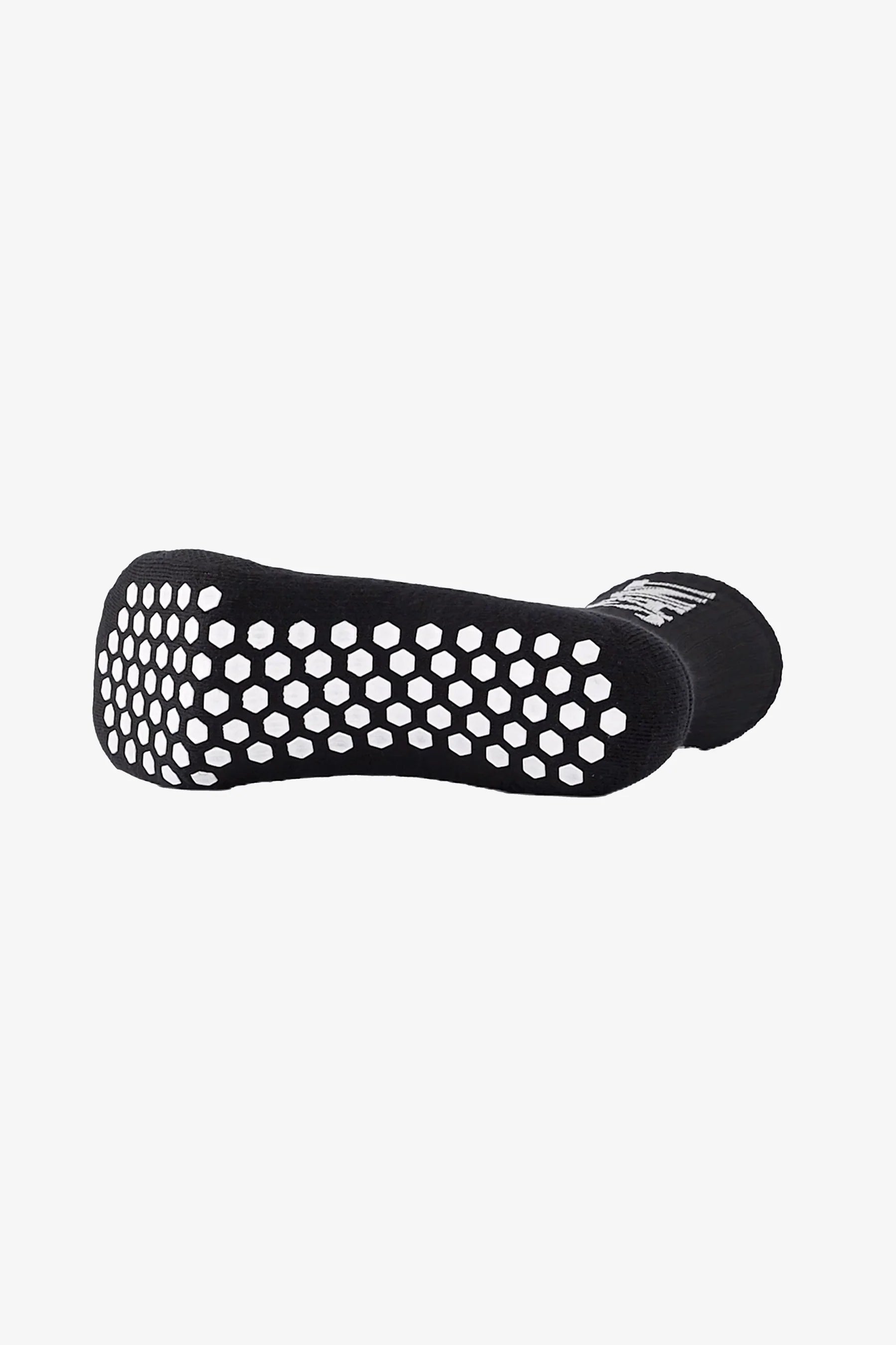 Cotton/Nylon Grip Socks | Black