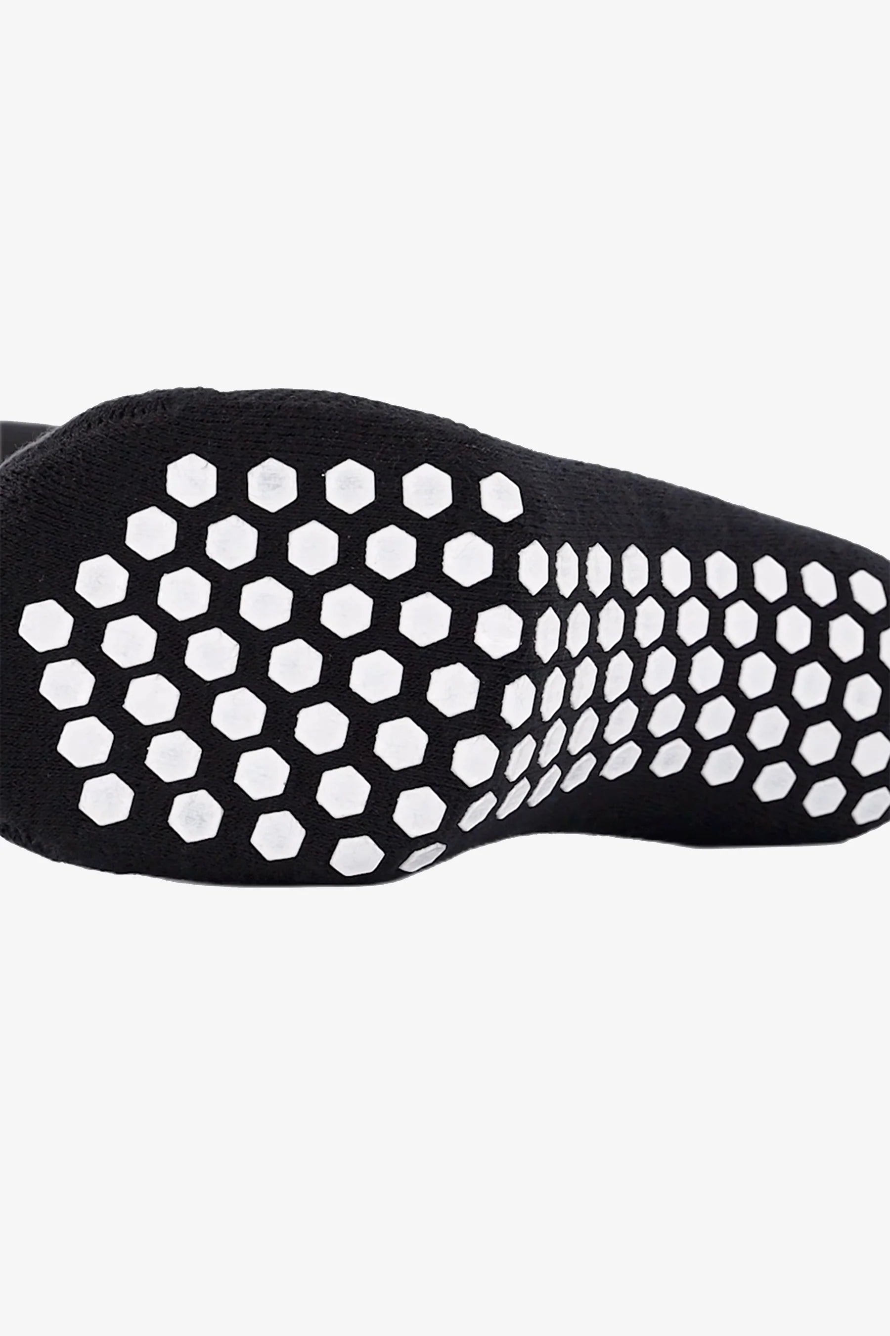 Cotton/Nylon Grip Socks | Black