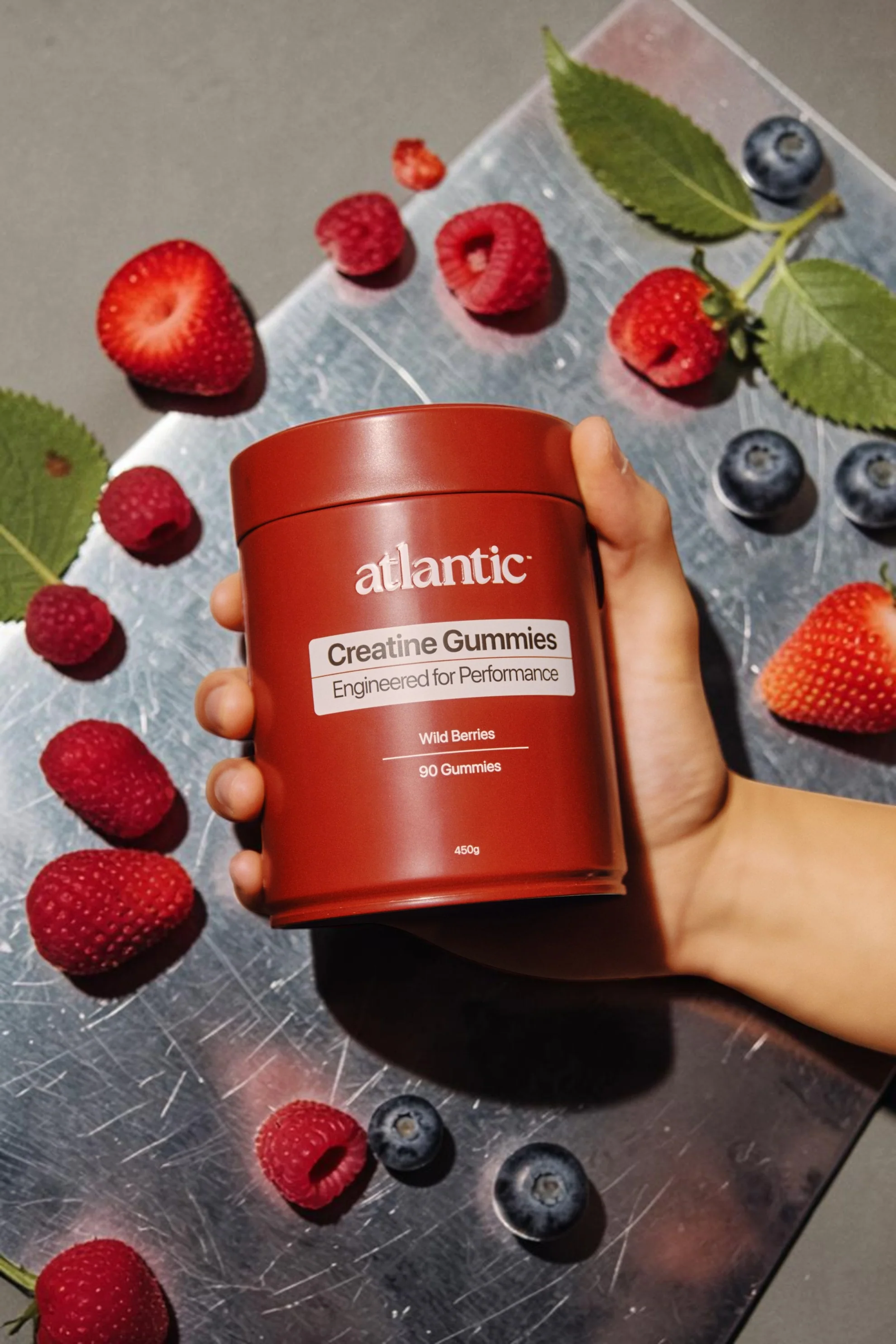 Creatine Gummies - Wild Berries (90 gummies, 450g)