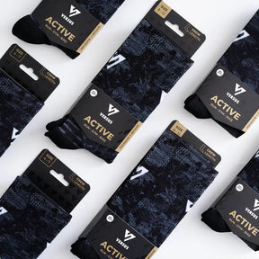 Active Crew Socks | Black Viper