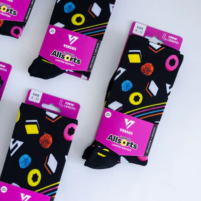 Active Crew Socks | Allsorts Liquorice
