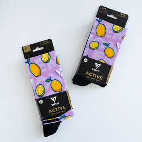 Active Crew Socks | Lemon