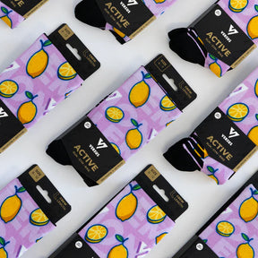 Active Crew Socks | Lemon