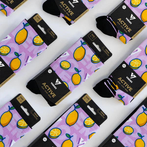 Active Crew Socks | Lemon