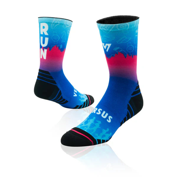 Active Crew Socks | Pink Run