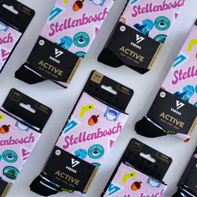 Active Crew Socks | Stellenbosch Stickers