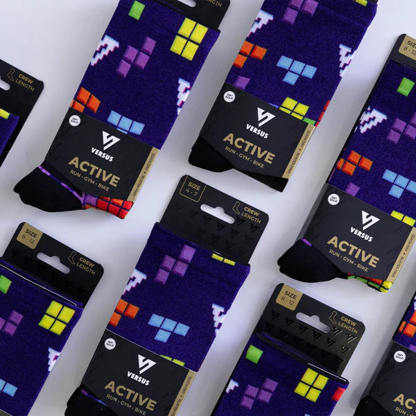 Active Crew Socks | Tetris