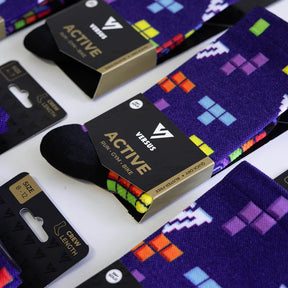 Active Crew Socks | Tetris