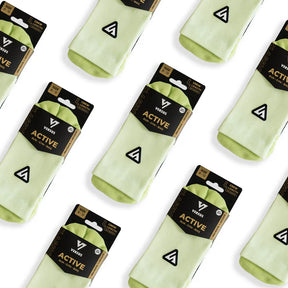 Active Crew Socks | Classic Lime