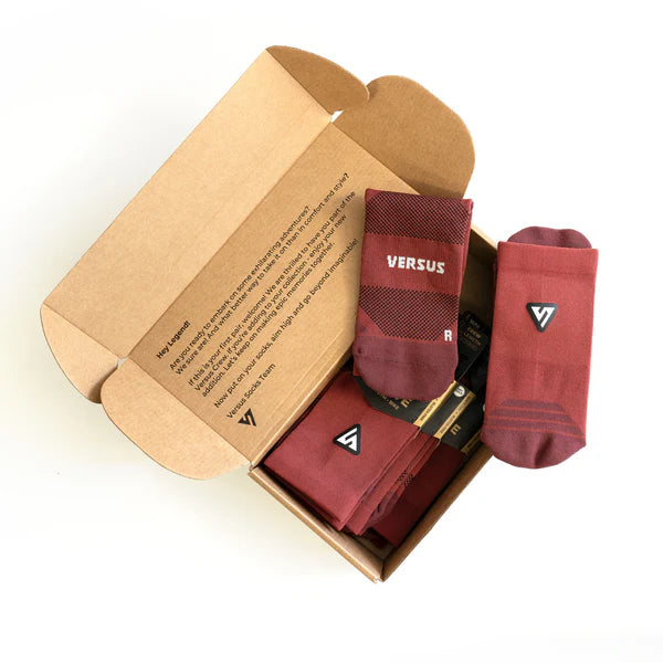 Active Crew Tab Socks | Classic Maroon