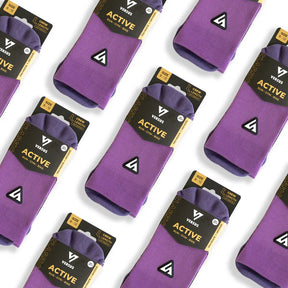 Active Crew Socks | Classic Plum