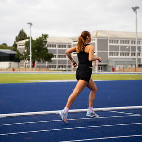 Running Quarter Socks | Purple