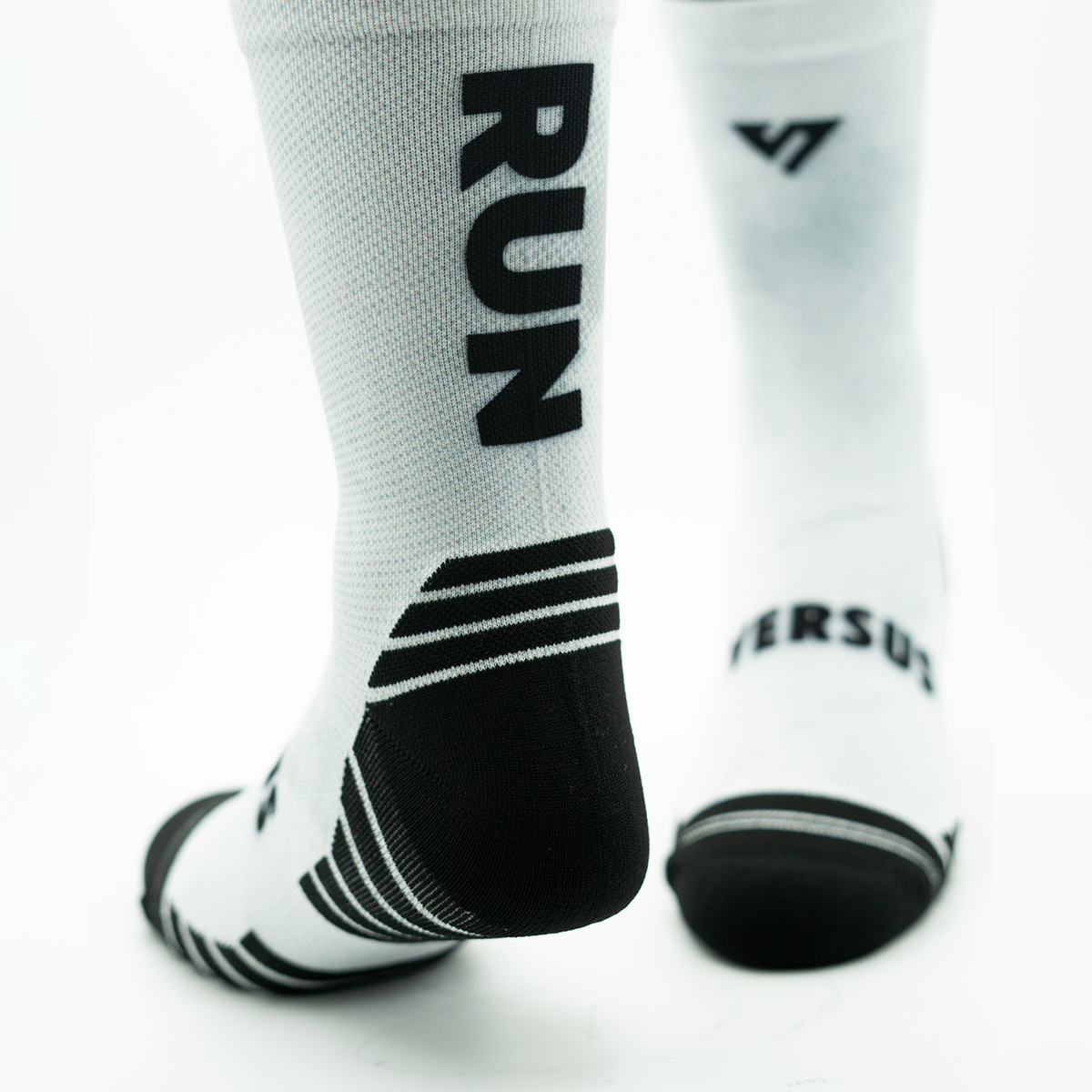 Active Crew Socks | RUN White
