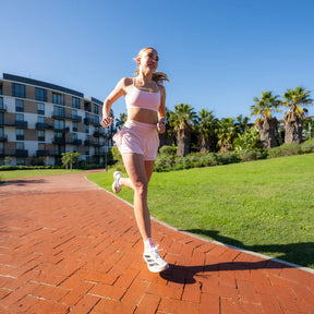 Running Ankle Socks | Candy Pink