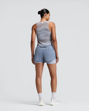 W CoolGrid Race Singlet | Pavilion Blue