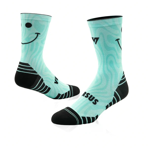 Active Crew Socks | Bubblegum Smile