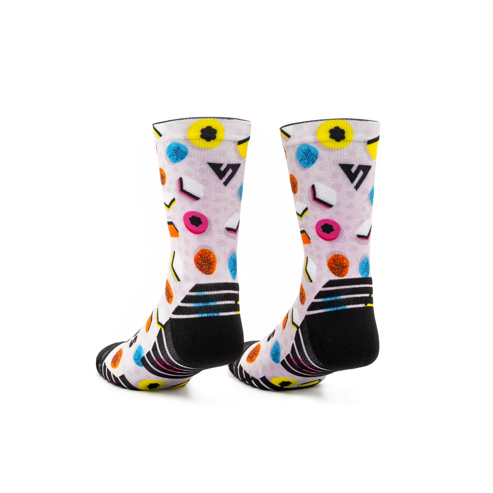 Active Crew Socks | Allsorts Liquorice 2.0