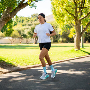 Active Crew Socks | Bubblegum Smile