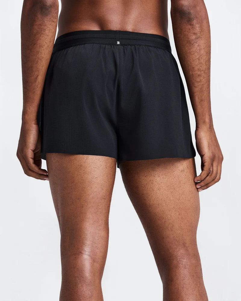 M RipSpeed 3" Split Shorts | Black