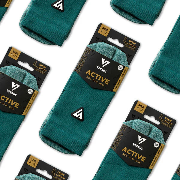 Active Crew Tab Socks | Classic Teal
