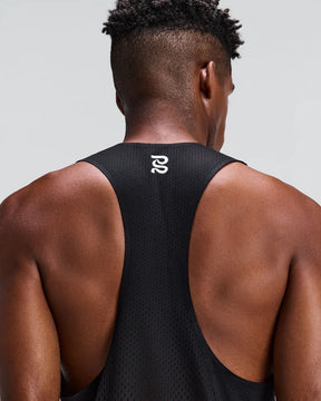 M Shredder Race Singlet | Black